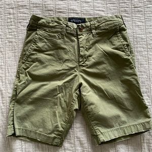 Green Cargo Shorts
